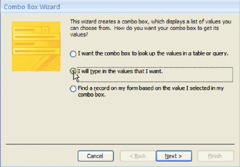 Combo Box Wizard