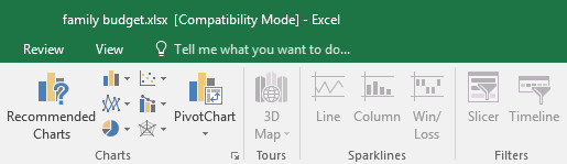 Disabled commands in Compatibility mode