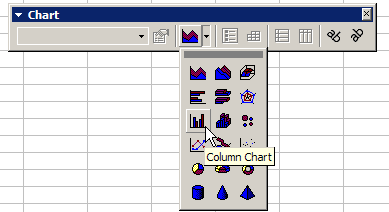 chart type pull down