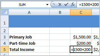 Simple Addition Formula