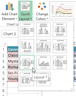 Screenshot of Excel 2013