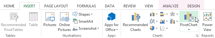 Screenshot of Excel 2013