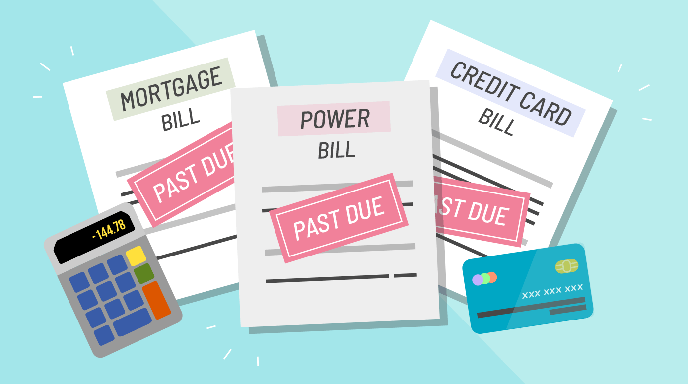 illustration of various types of debt