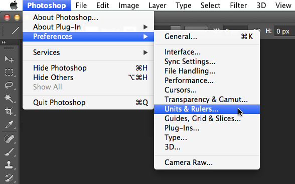 Screenshot of Adobe Photoshop CC