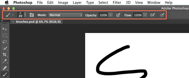 Screenshot of Adobe Photoshop CC