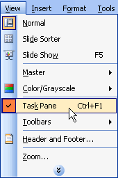 View Task Pane