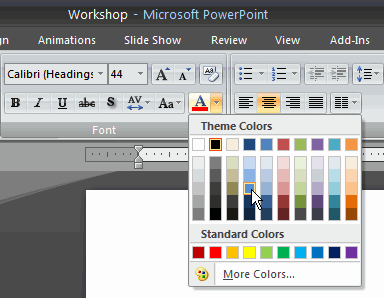 Font Color