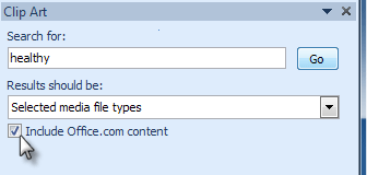 Including Office.com content