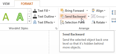 Screenshot of PowerPoint 2013