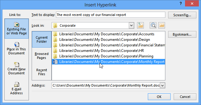 Screenshot of PowerPoint 2013