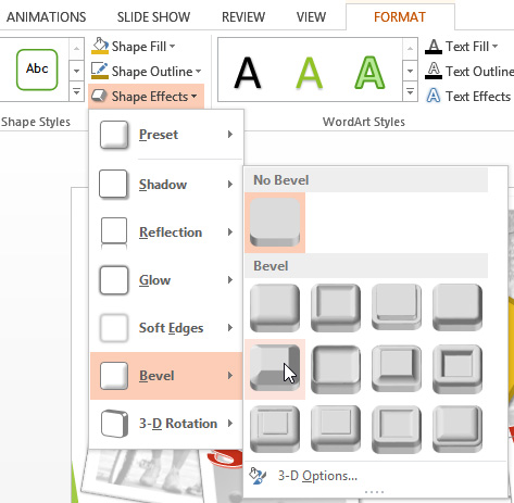 Screenshot of PowerPoint 2013