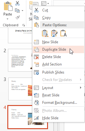 Screenshot of PowerPoint 2013