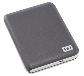 Photo of an external backup drive