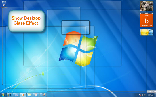 Screenshot of Windows 7