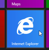 Screenshot of Windows 8