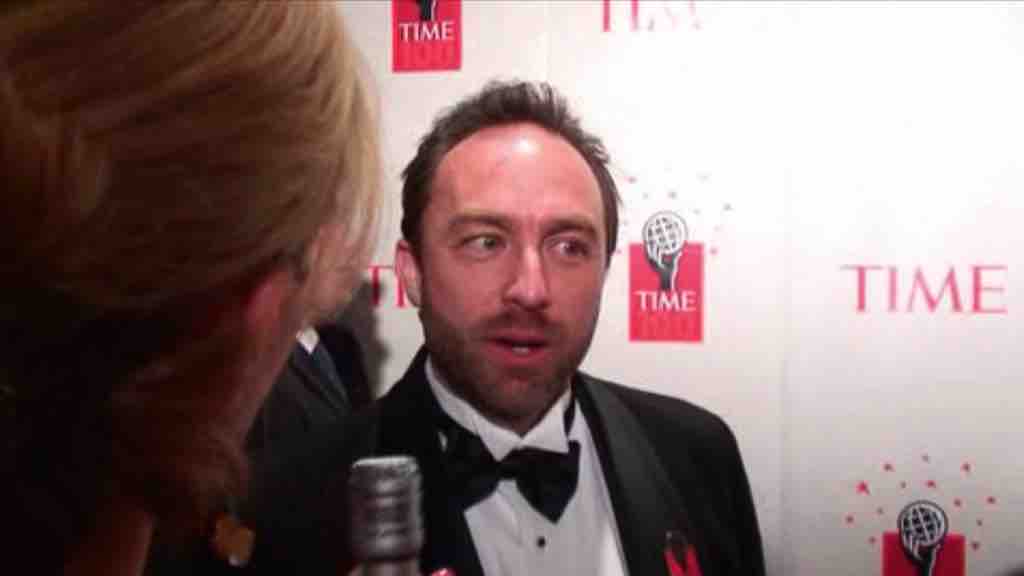 Time 100: Jimmy Wales dramatically pauses.