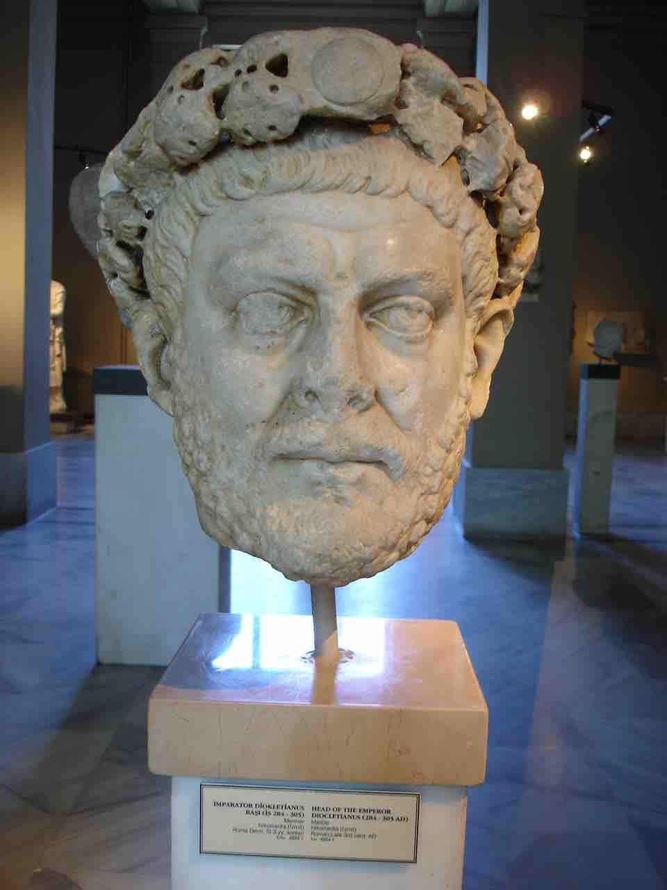 Portrait of Diocletian