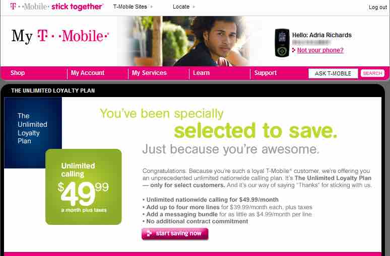 T-Mobile Promotion