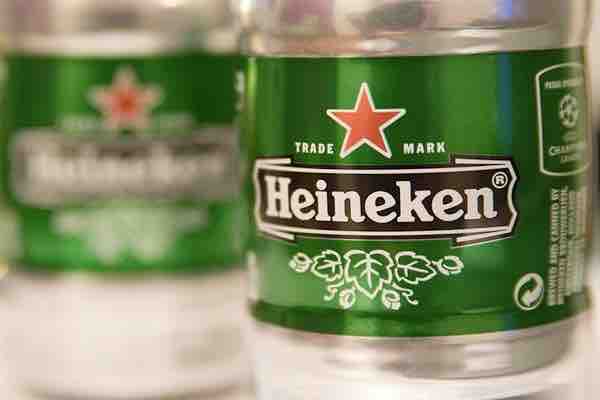 Heineken cans