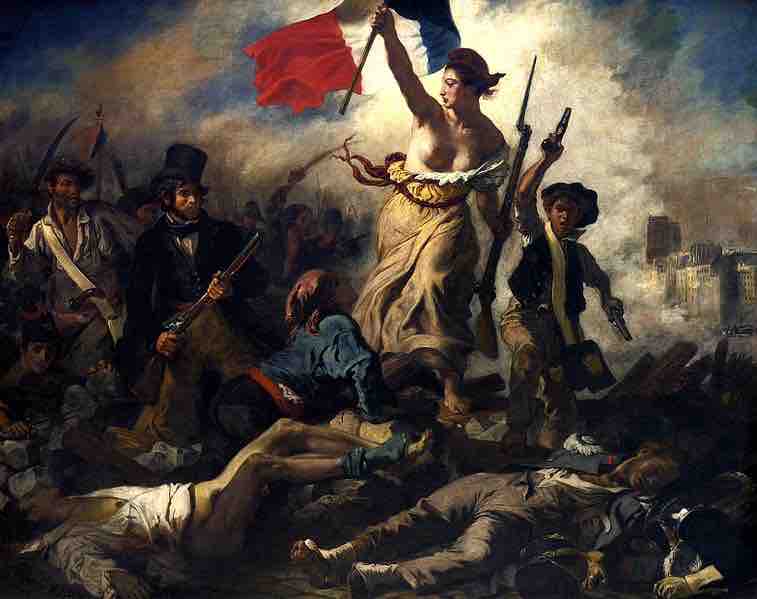Eugène Delacroix, <em>Liberty Leading the People</em>, 1830