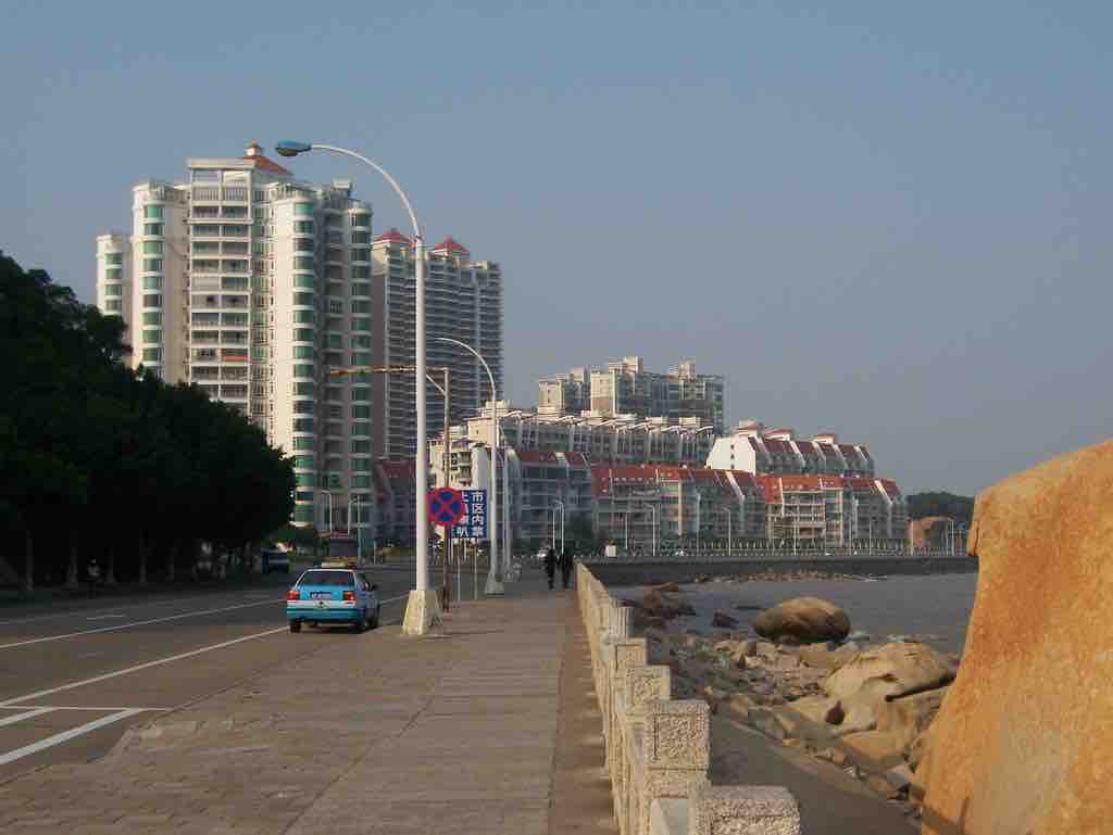 Zhuhai sea front development