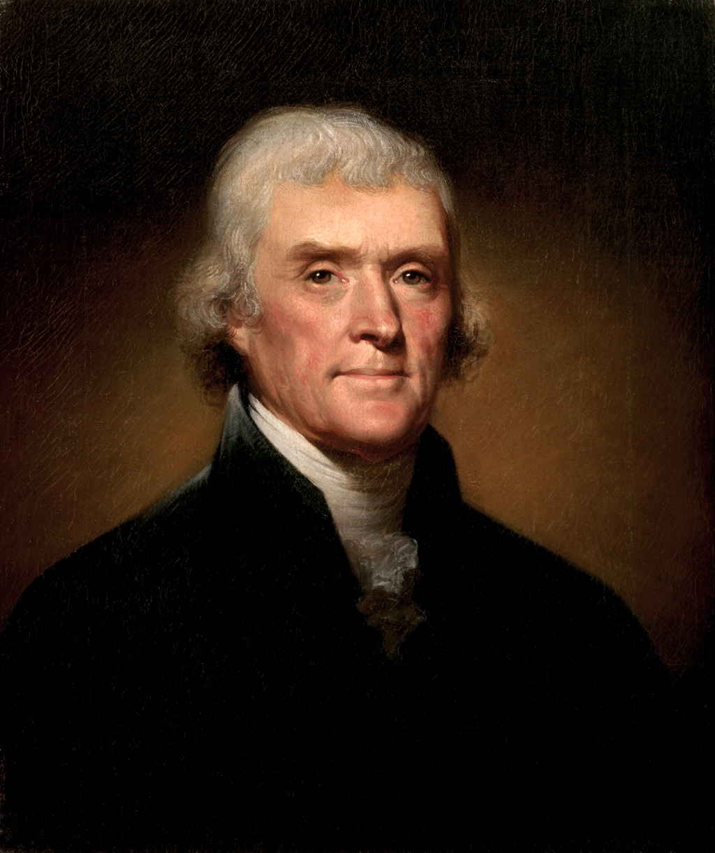 Thomas Jefferson, Founding Father and Third President of the United States