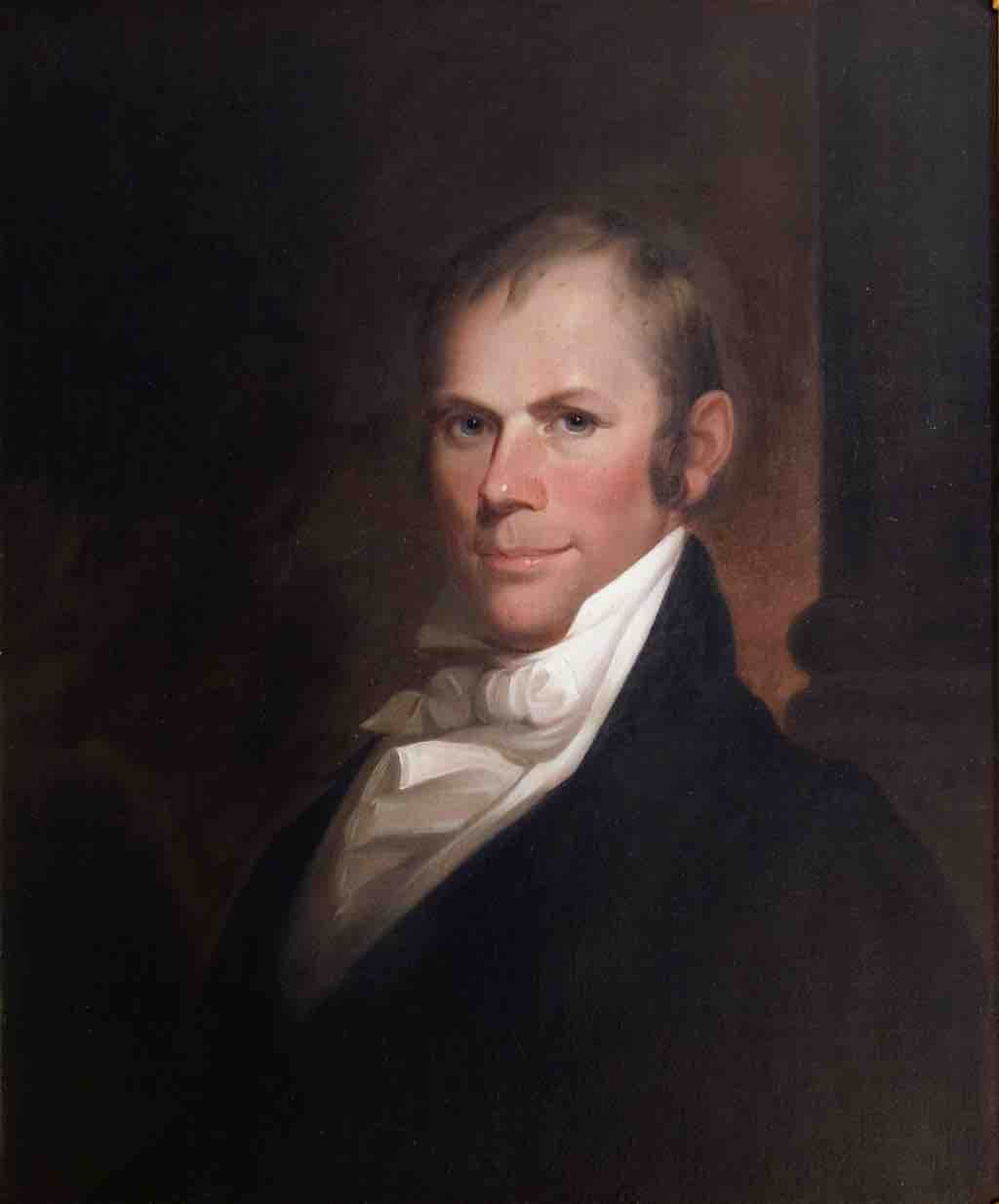 Portrait of Henry Clay by Matthew Harris Jouett, 1818