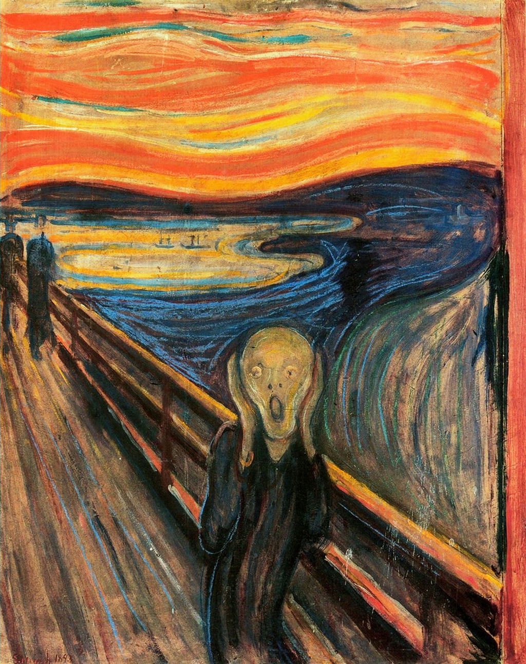 Edvard Munch, "The Scream," 1893