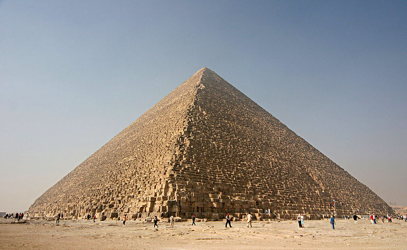 The Pyramid of Khufu at Giza