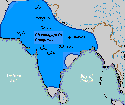 The Maurya Empire c. 290 BCE