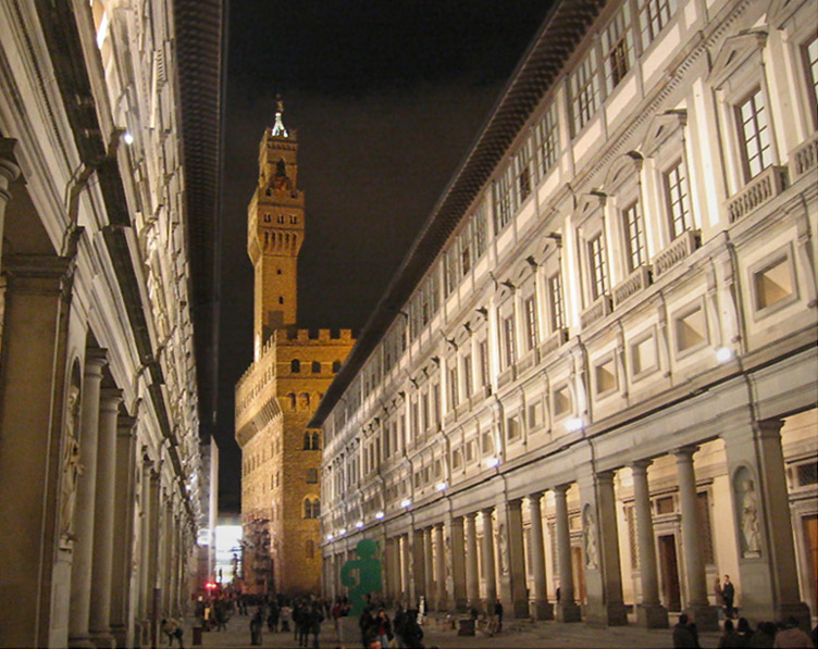 Palazzo della Signoria e Uffizzi, Florence