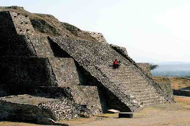 Toltec pyramid at Tula, Hidalgo