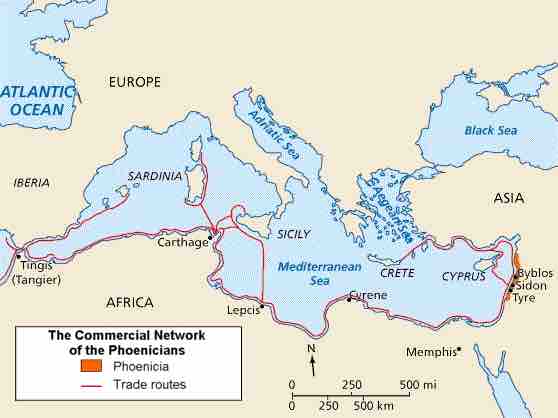 Phoenician Trade Network
