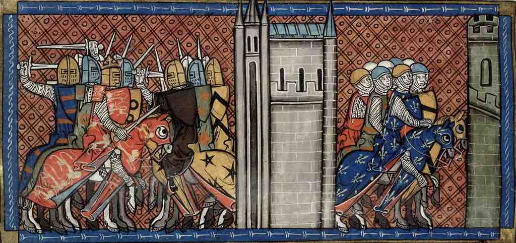 John of England vs Louis VIII of France
