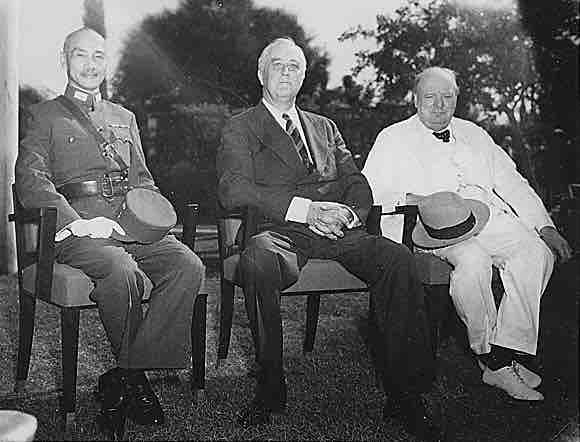 Roosevelt, Churchill, and Chiang Kai-shek