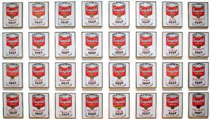 Andy Warhol<em>, Campbell's Soup Cans</em>, 1962