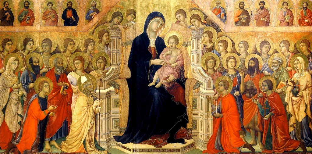 Duccio, <em>Maestà</em>, 1308–1311