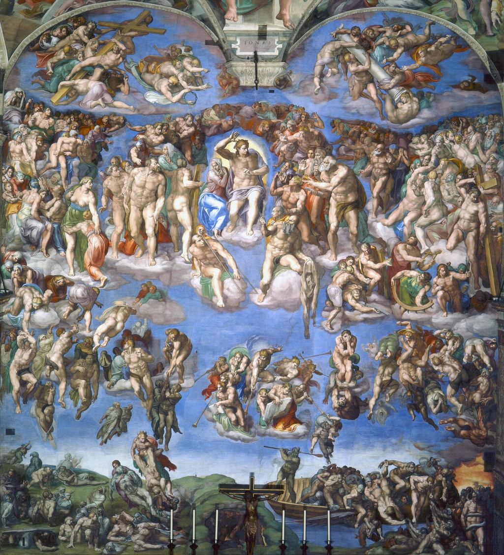 Last Judgment, 1536-1541, Michelangelo