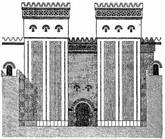 Palace of Khorsabad (artist's reconstruction)