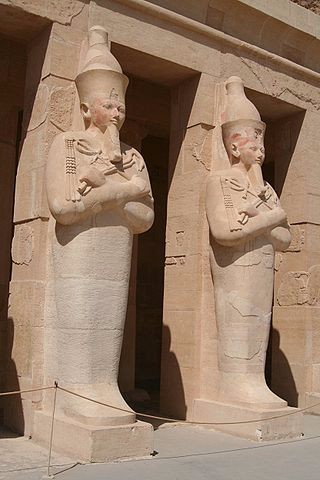 Osirian Statues of Hatshepsut