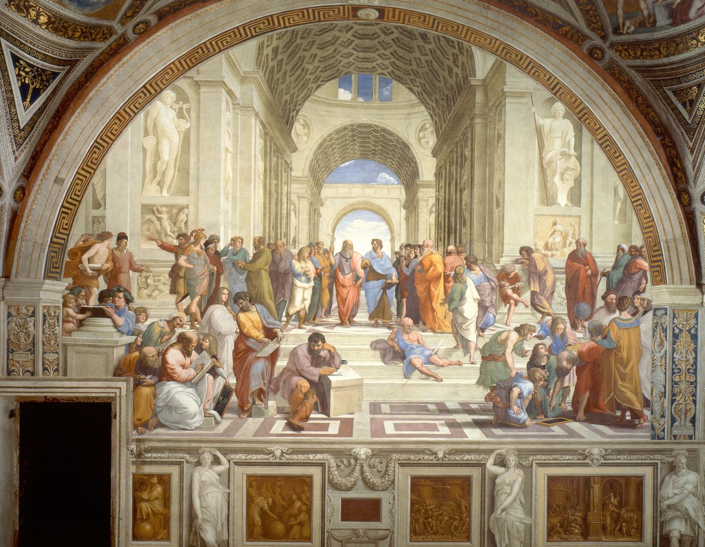 The School of Athens, Raphael, 1509–1511