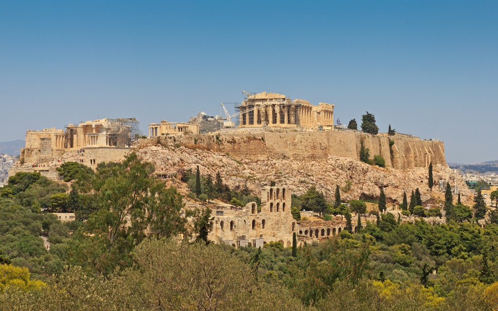 View from Philopappos, Acropolis Hill