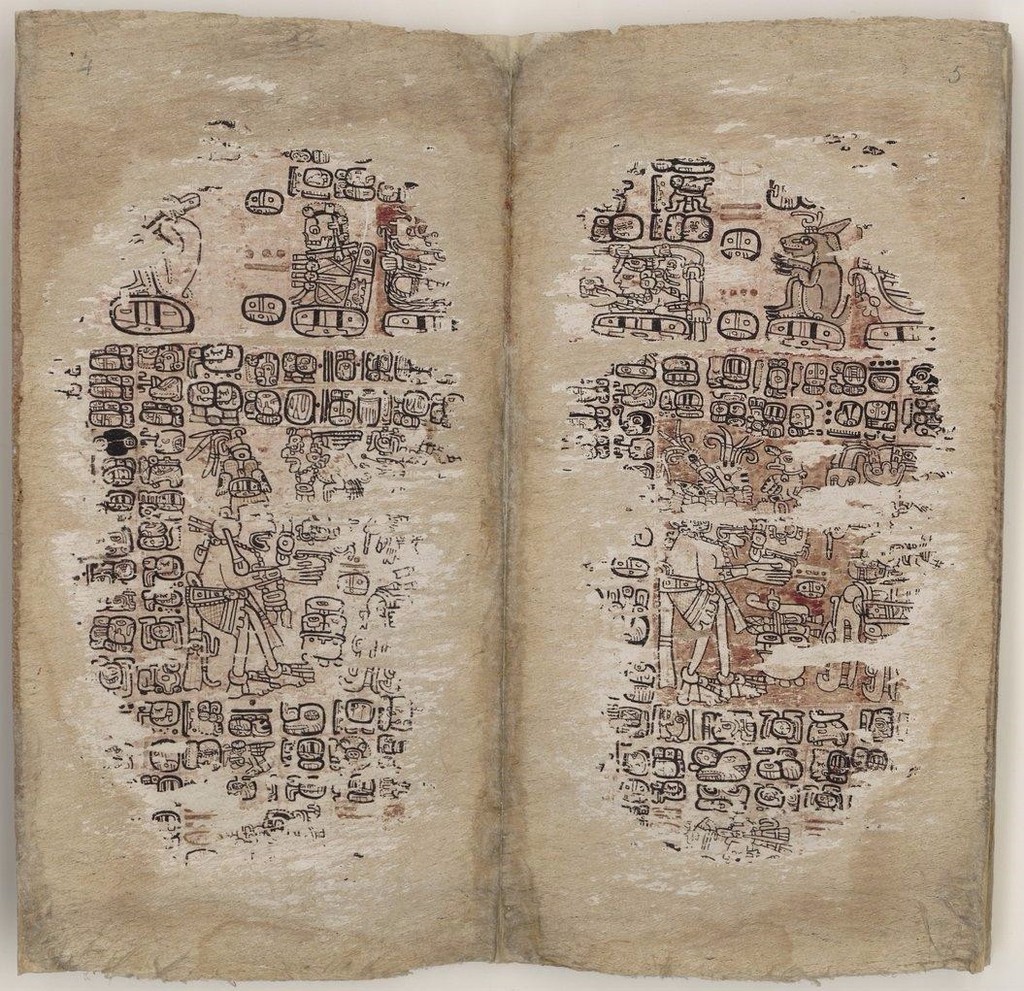 Pages from the Paris Codex