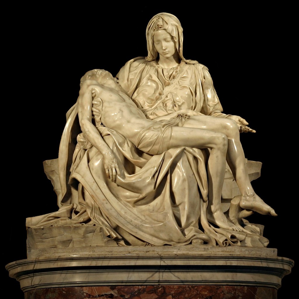 Pieta by Michelangelo,  1498–9