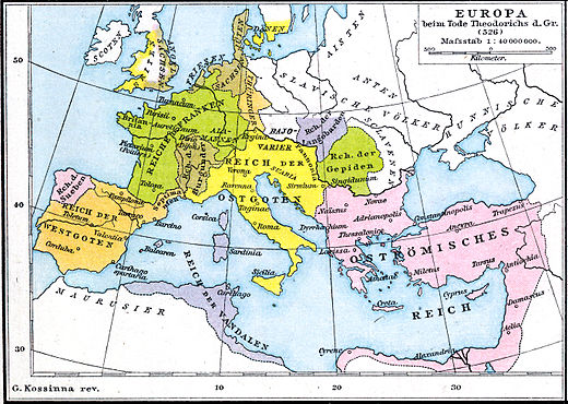 Europe in 526