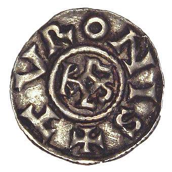 Coinage from Charlemagne's empire