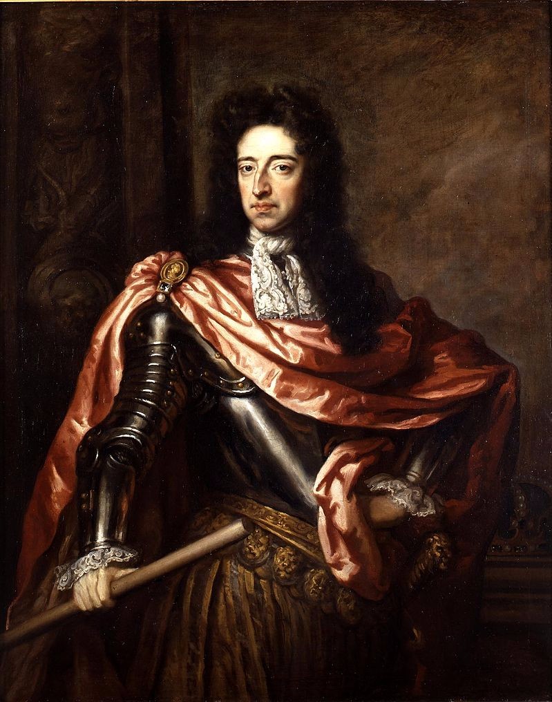 King William III of England, 
portrait by Sir Godfrey Kneller, 1680s, National Galleries, Scotland. 
