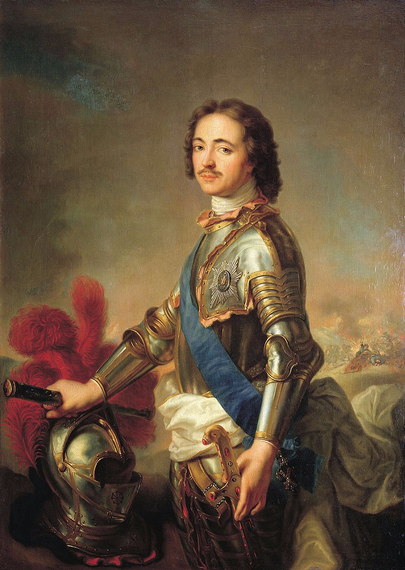 
Peter the Great by Jean-Marc Nattier, 1717.