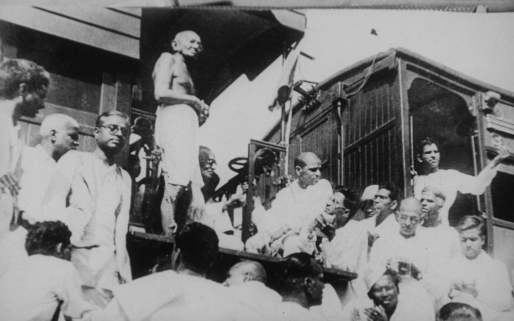 Gandhi at Madras, 1933