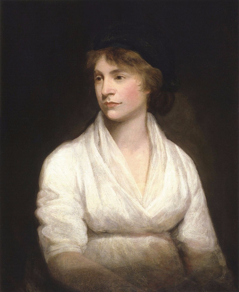 
Mary Wollstonecraft by John Opie (c. 1797), National Portrait Gallery, London.